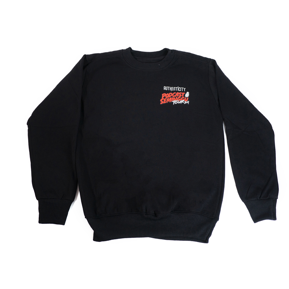 Podcast Seminggu Crewneck Fleece Cotton M-XXL